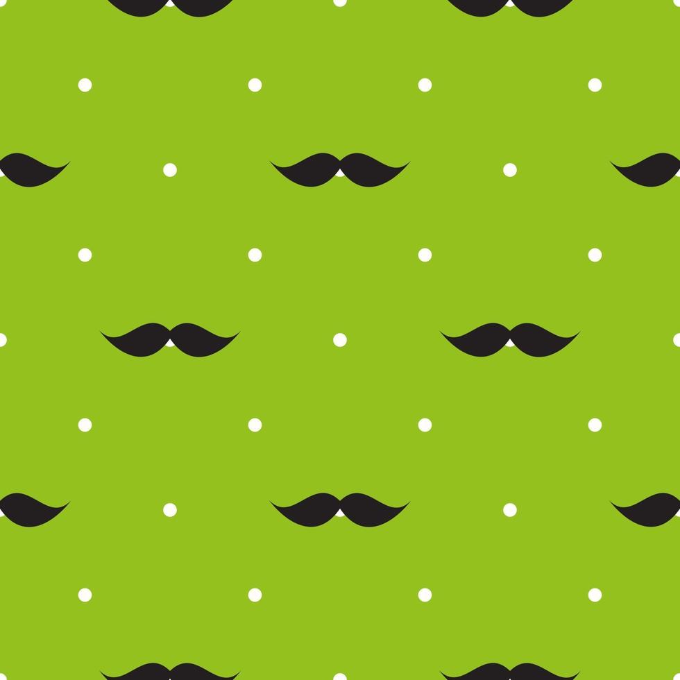 Modèle sans couture de moustache, illustration vectorielle de fond de fête des pères vecteur