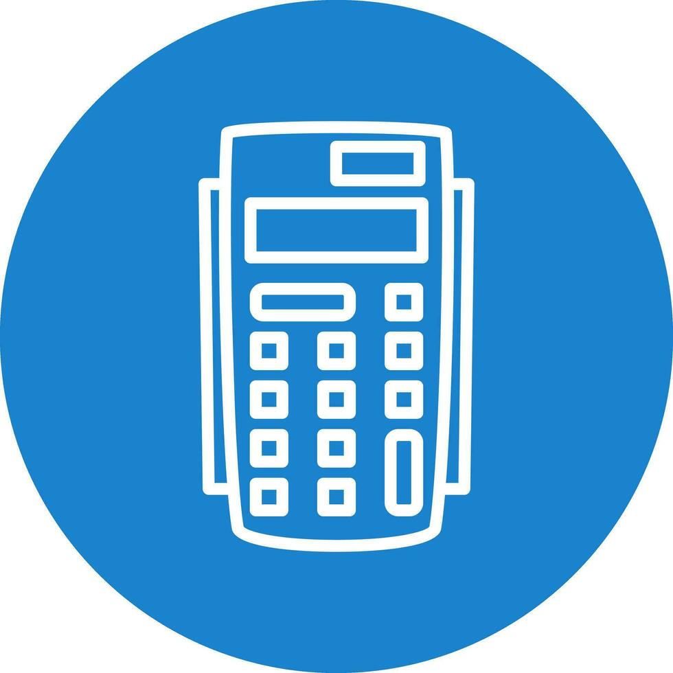 conception d'icône de vecteur de calculatrice