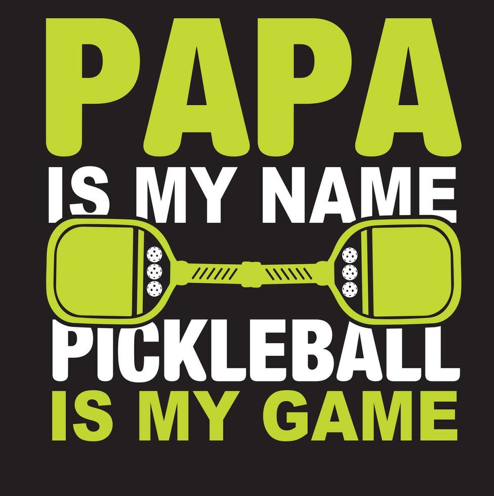 pickleball vecteur , pickleball T-shirt conception, pickleball T-shirt conception graphique modèlei