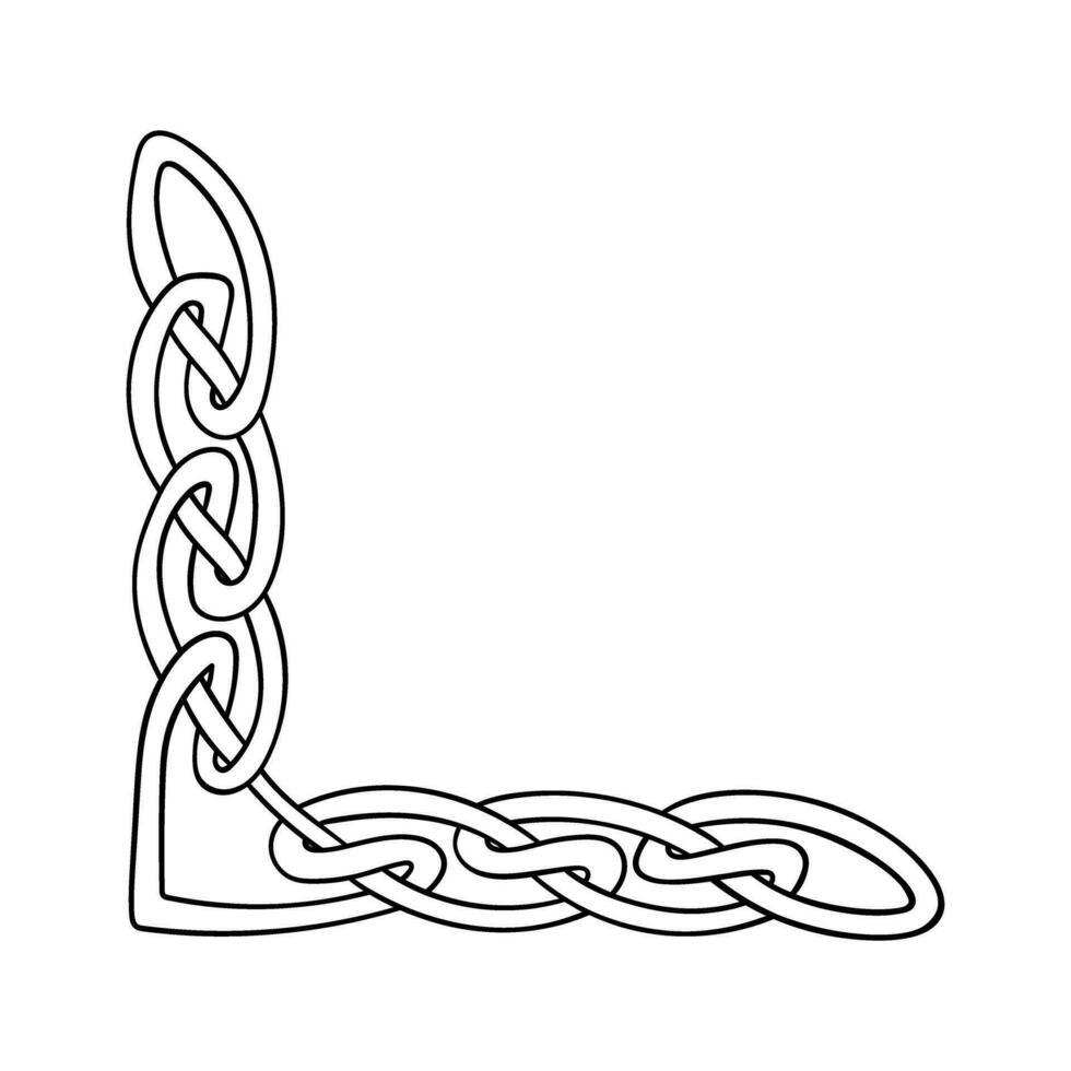 celtique noeuds icône vecteur. celtique panneaux illustration symbole. celtique dessins symbole ou logo. vecteur