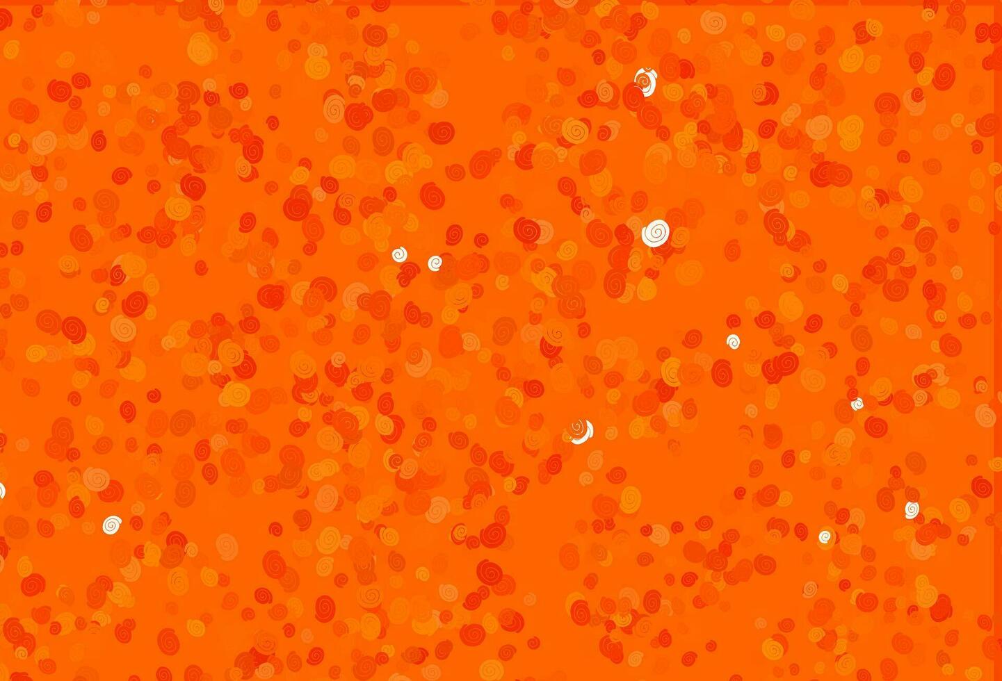 modèle vectoriel orange clair avec des formes liquides.