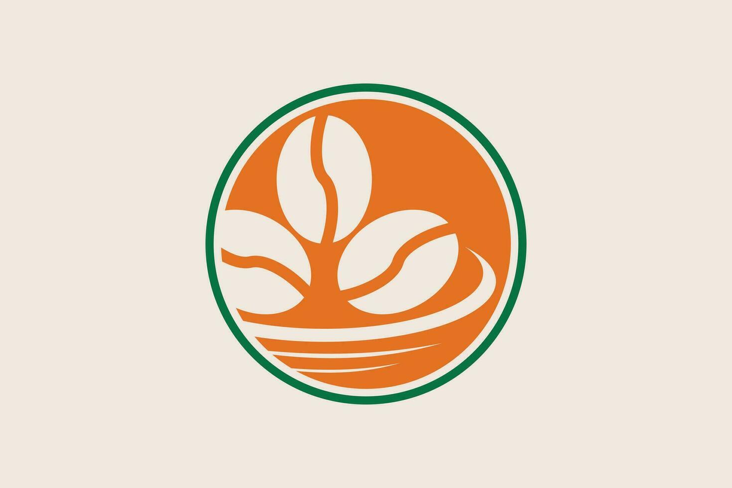 café logo conception vecteur illustraton