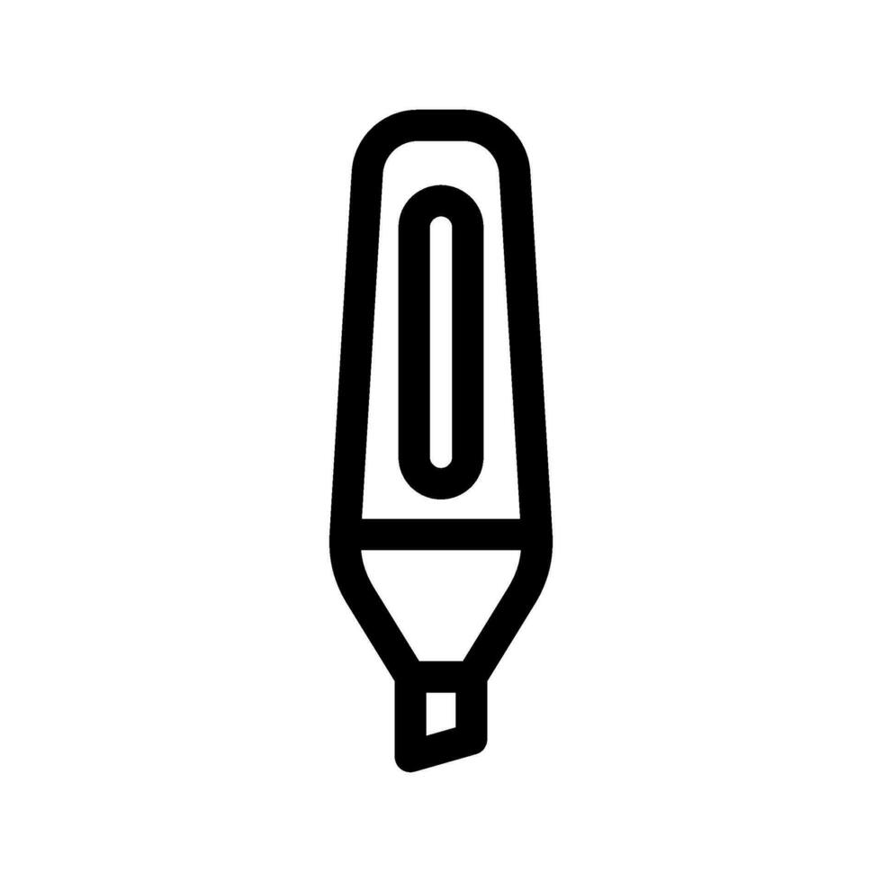 surligneur marqueur icône vecteur symbole conception illustration
