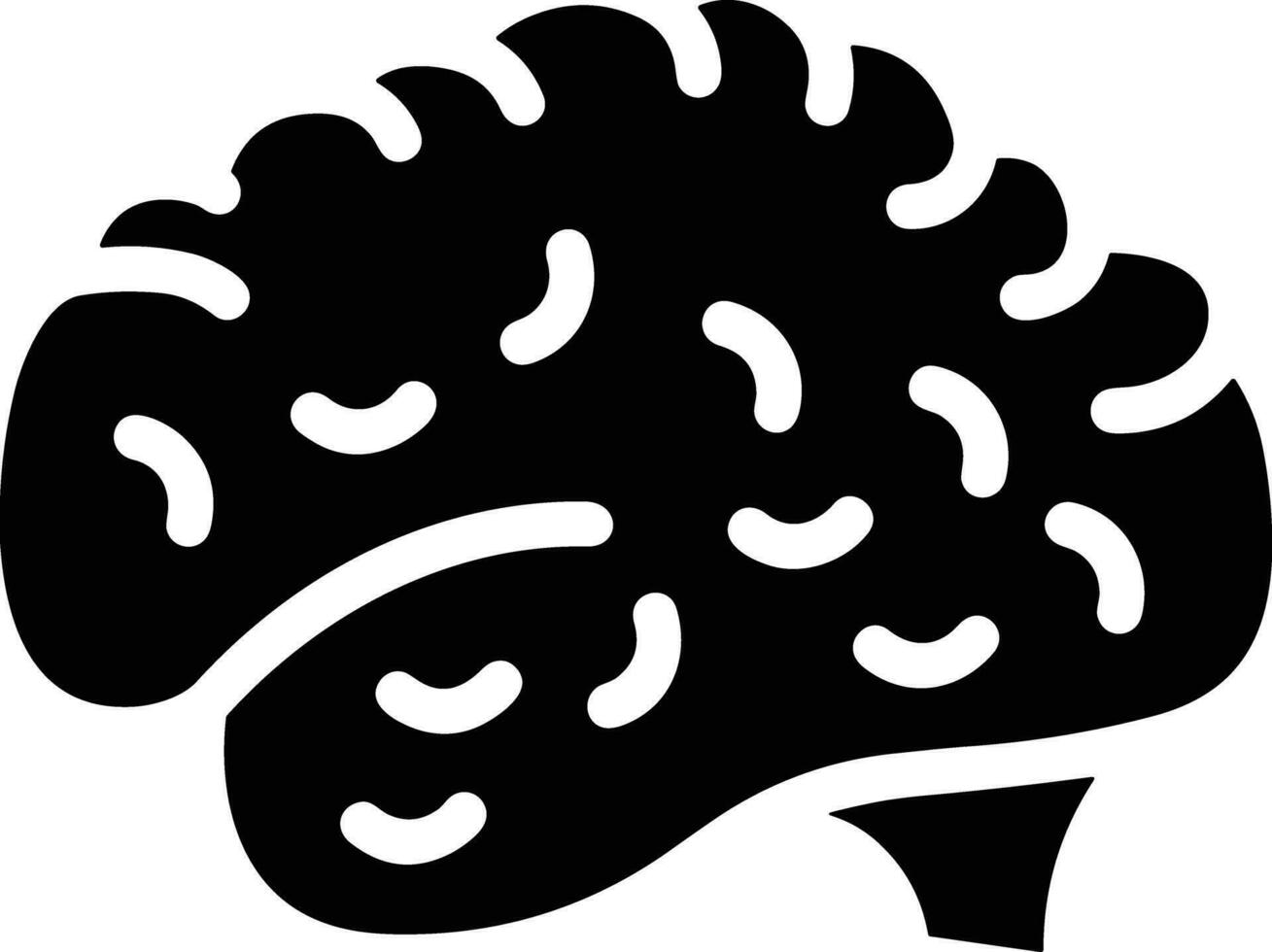 cerveau idée symbole icône vecteur image. illustration de le Créatif intelligence pense conception image