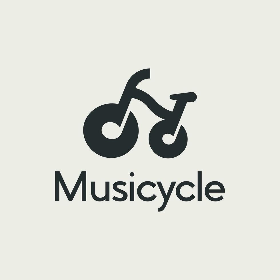 vecteur la musique texte logo conception