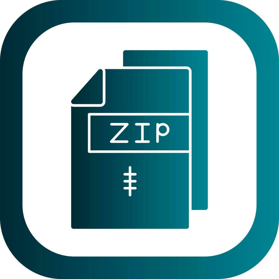 Zip *: français vecteur icône conception