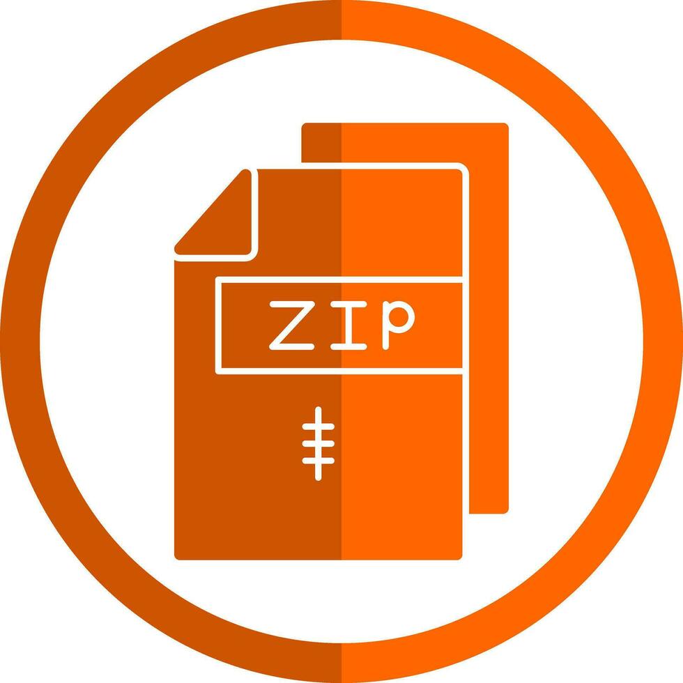Zip *: français vecteur icône conception