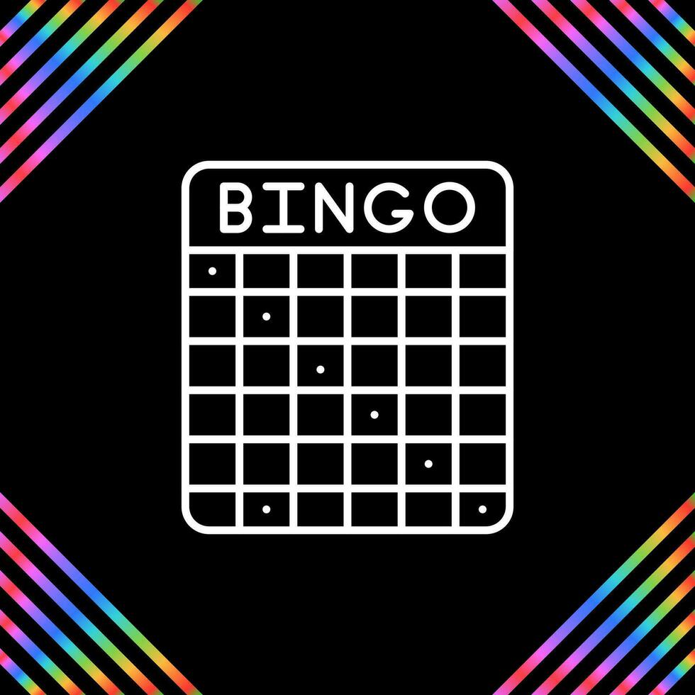 icône de vecteur de bingo