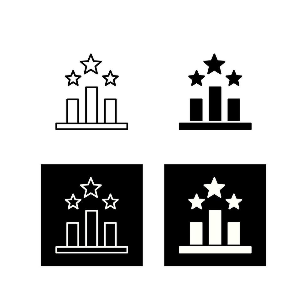 icône de vecteur de classement