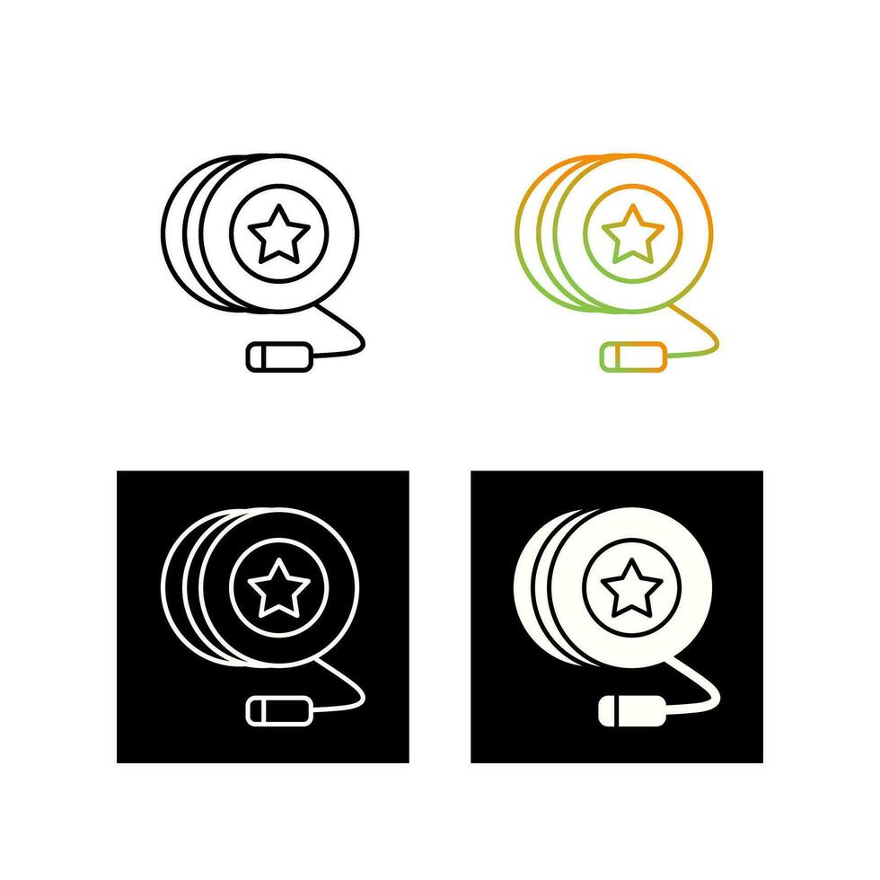 icône de vecteur de yo-yo