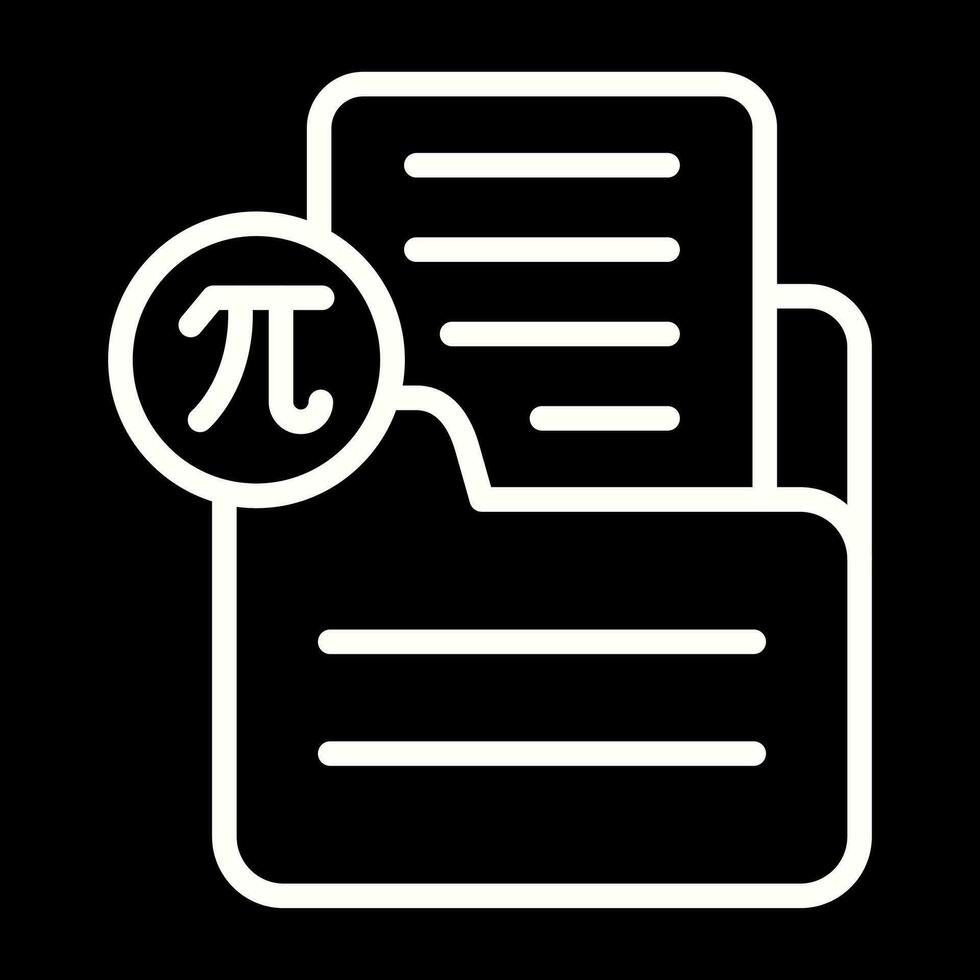 document insérer formule vecteur icône