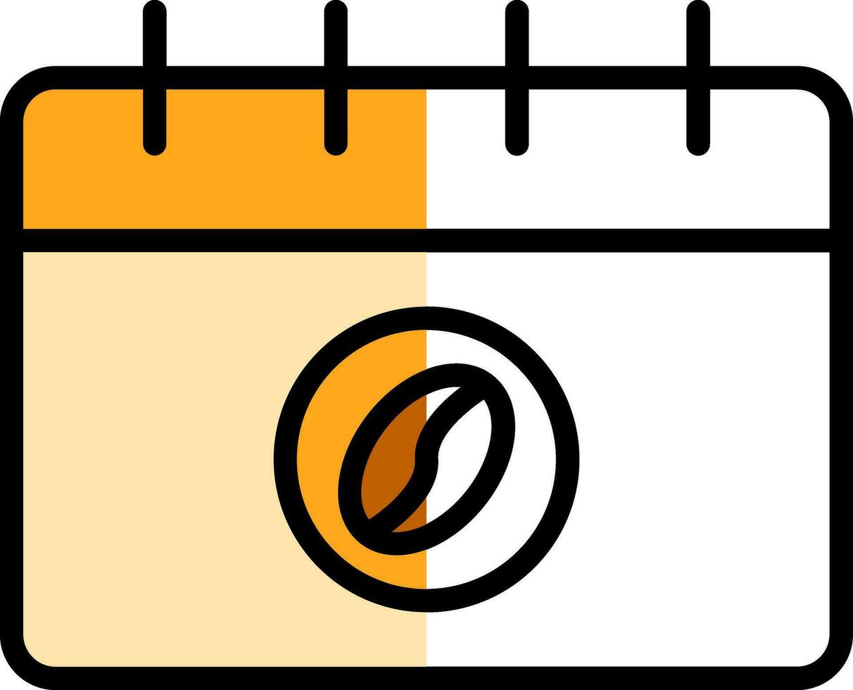 conception d'icône de vecteur de calendrier