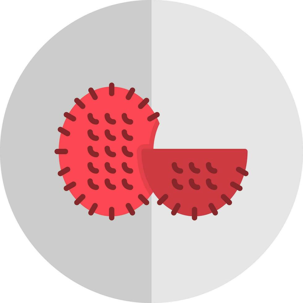 ramboutan vecteur icône conception
