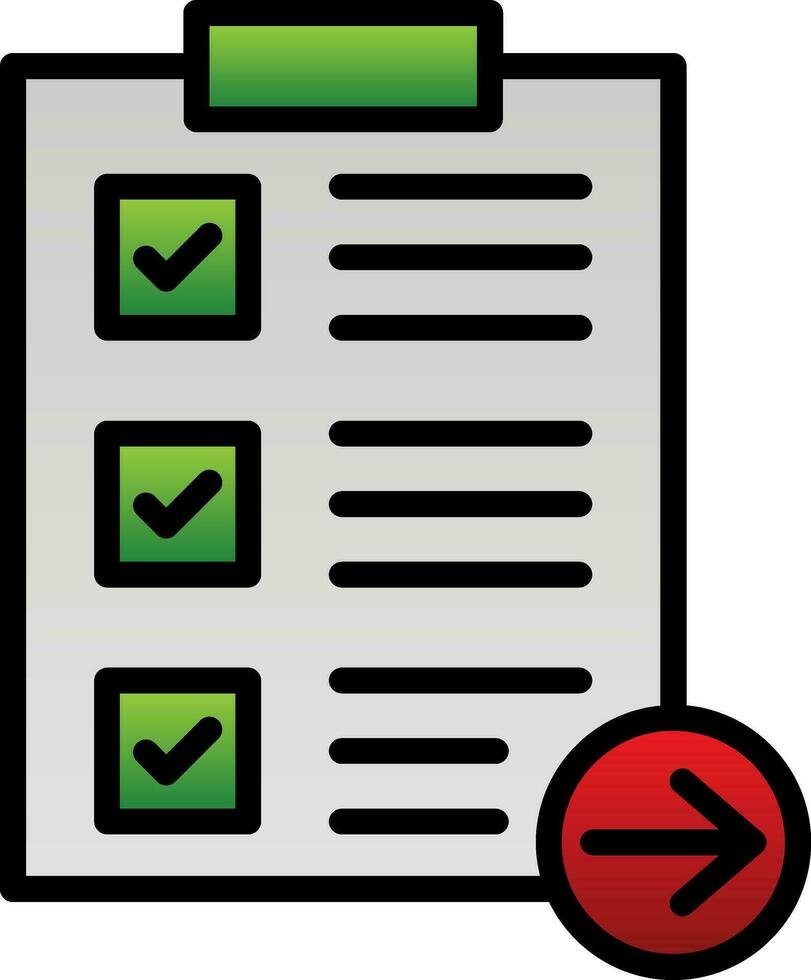 conception d'icône de vecteur de presse-papiers