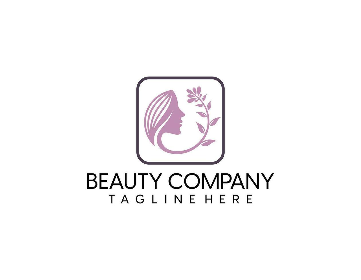 beauté spa logo modèle... vecteur