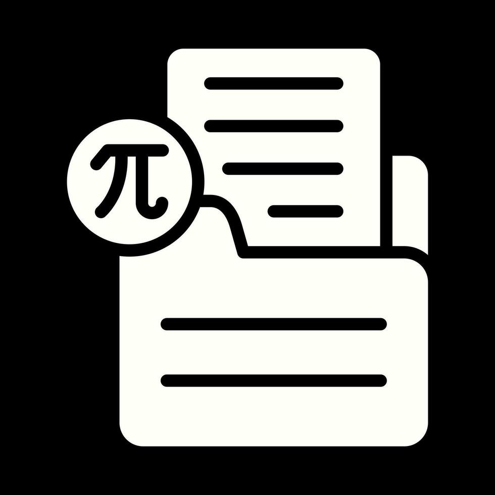 document insérer formule vecteur icône