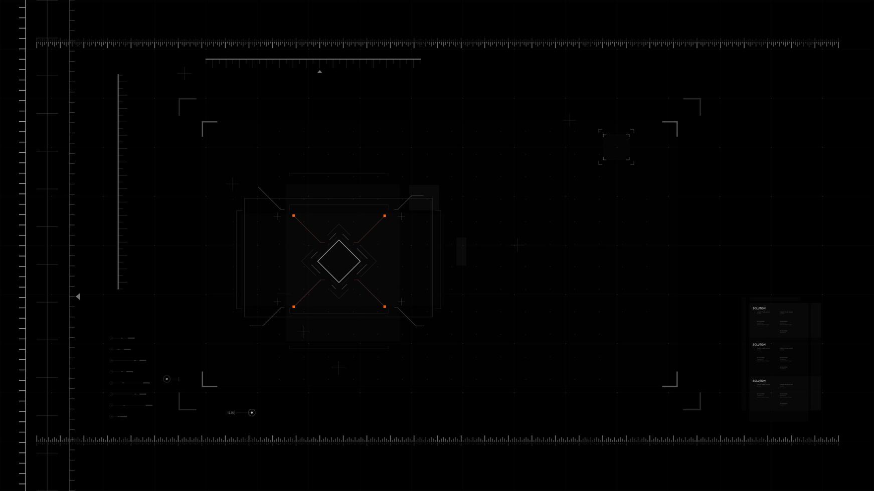 superposition vidéo d'élément de conception d'interface utilisateur futuriste 003 vecteur