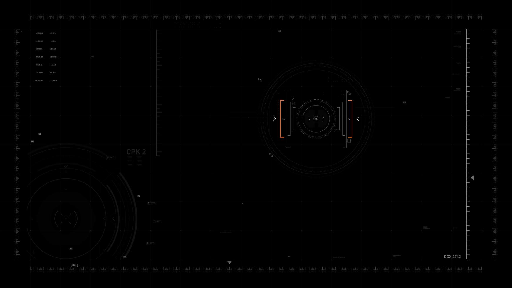 superposition vidéo d'élément de conception d'interface utilisateur futuriste 006 vecteur