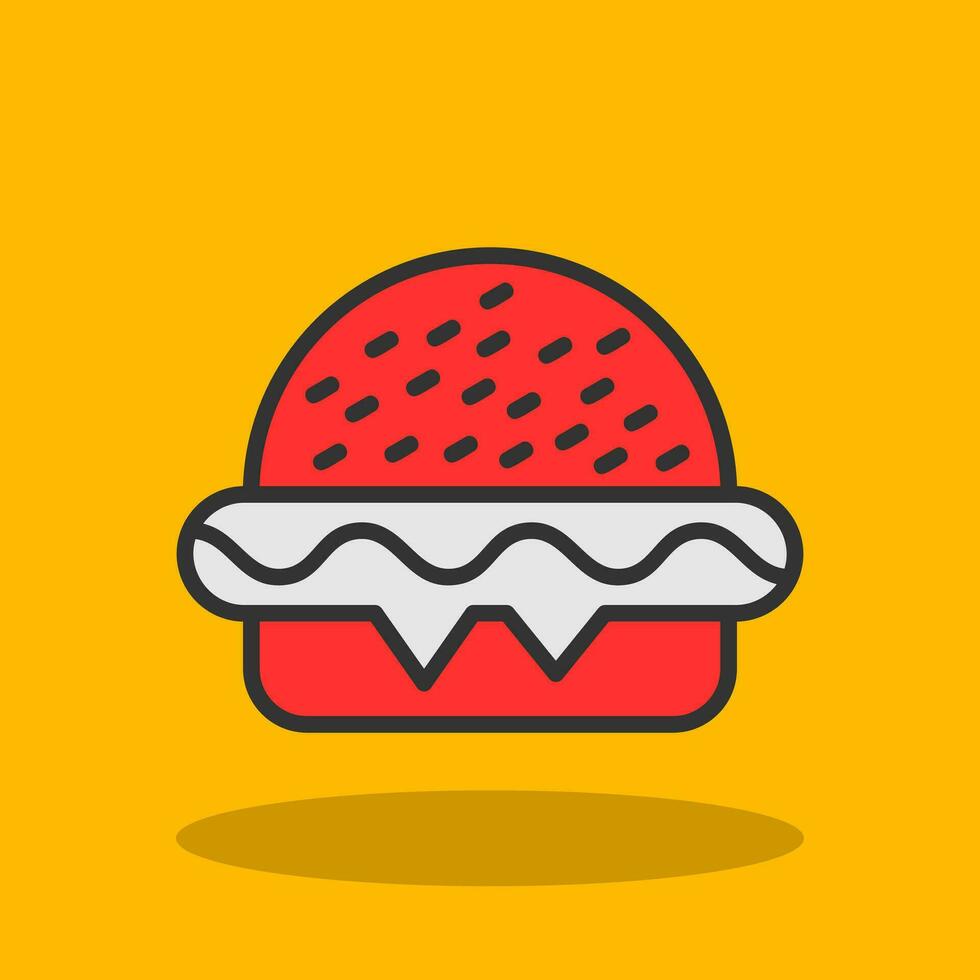 hamburguer vecteur icône conception