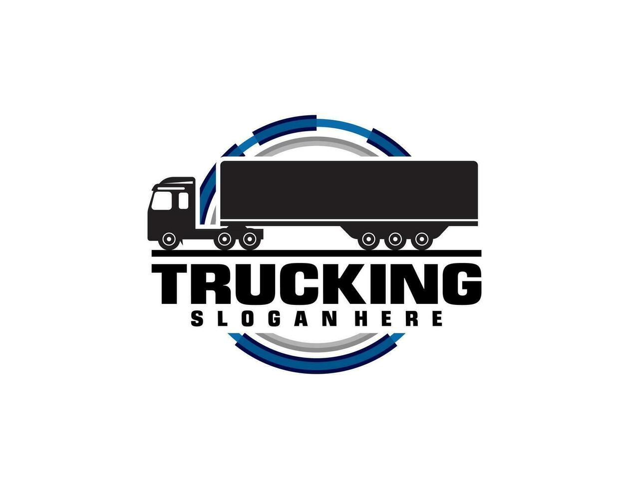 vite un camion livraison logo pour la logistique logo affaires vecteur