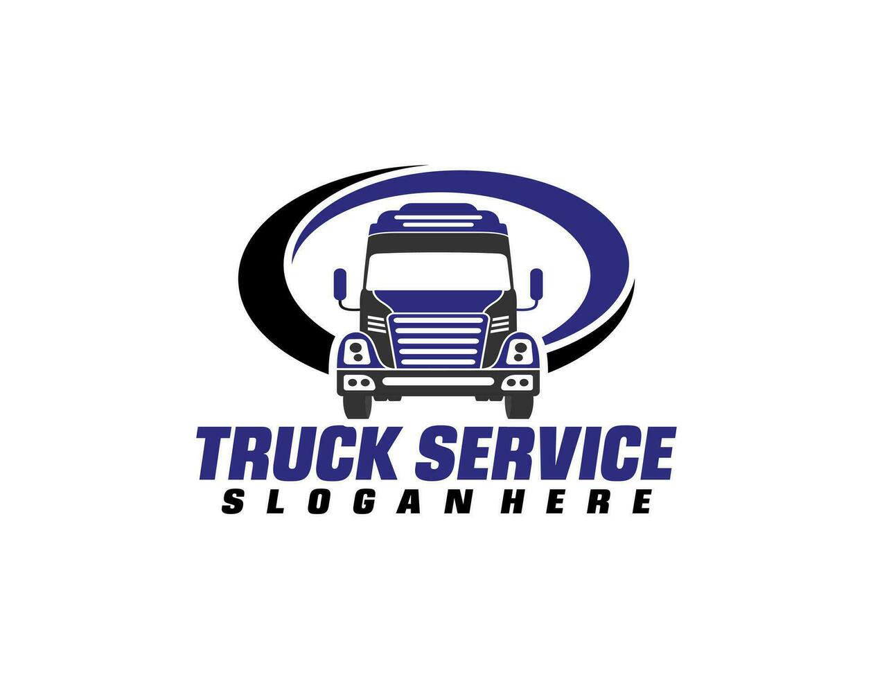 transport camionnage logistique logo vecteur