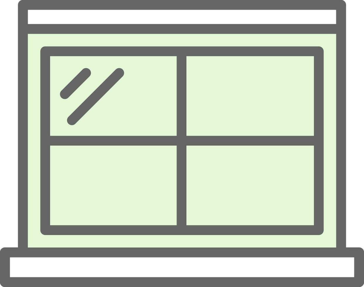 conception d'icône de vecteur de fenêtre