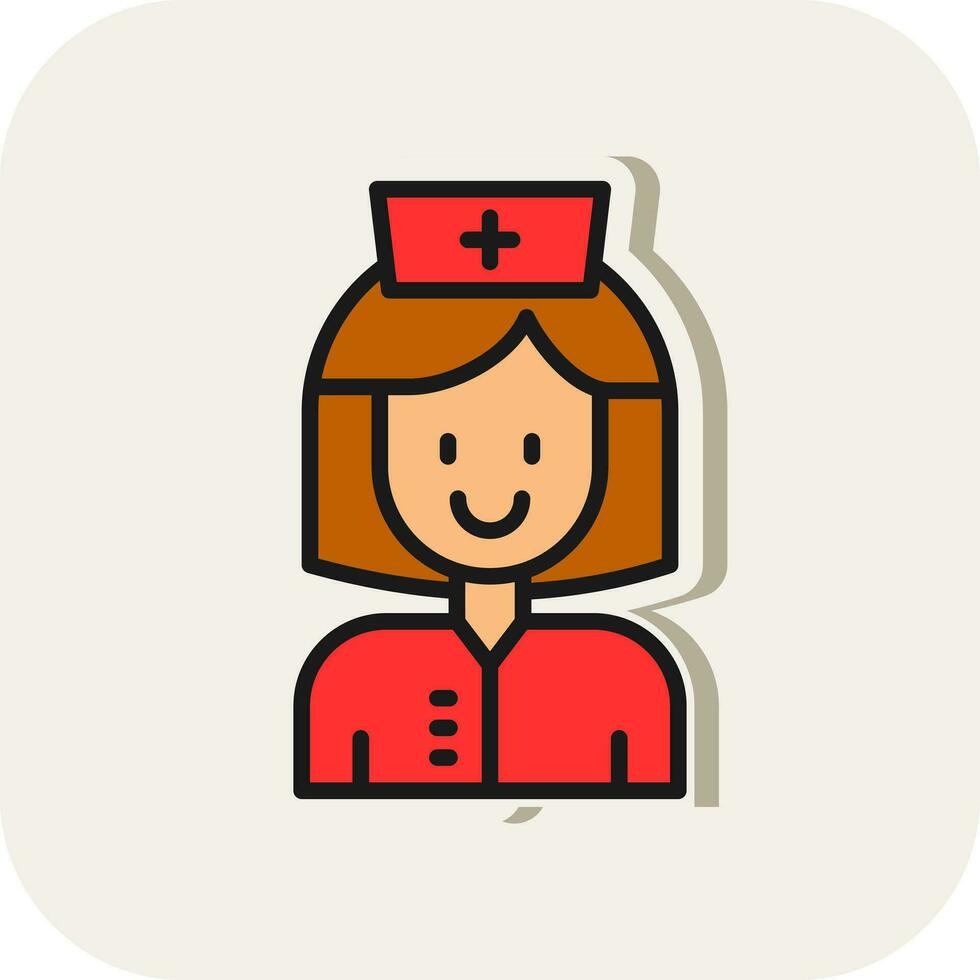 infirmières vecteur icône conception
