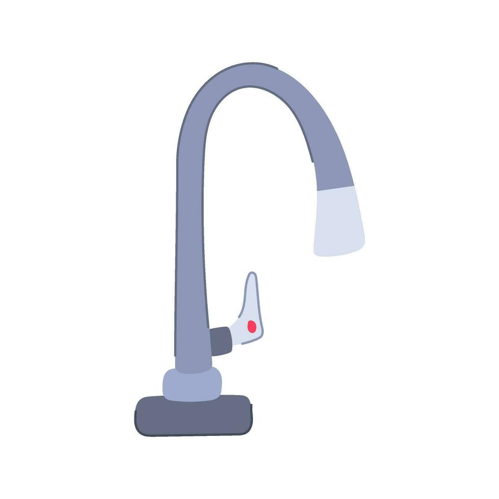 l'eau robinet dessin animé vecteur illustration