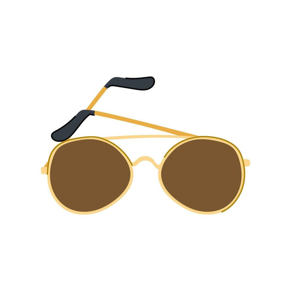 gars lunettes de soleil hommes dessin animé illustration vectorielle vecteur