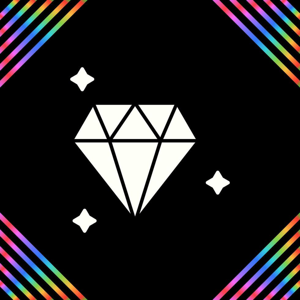 icône de vecteur de diamant