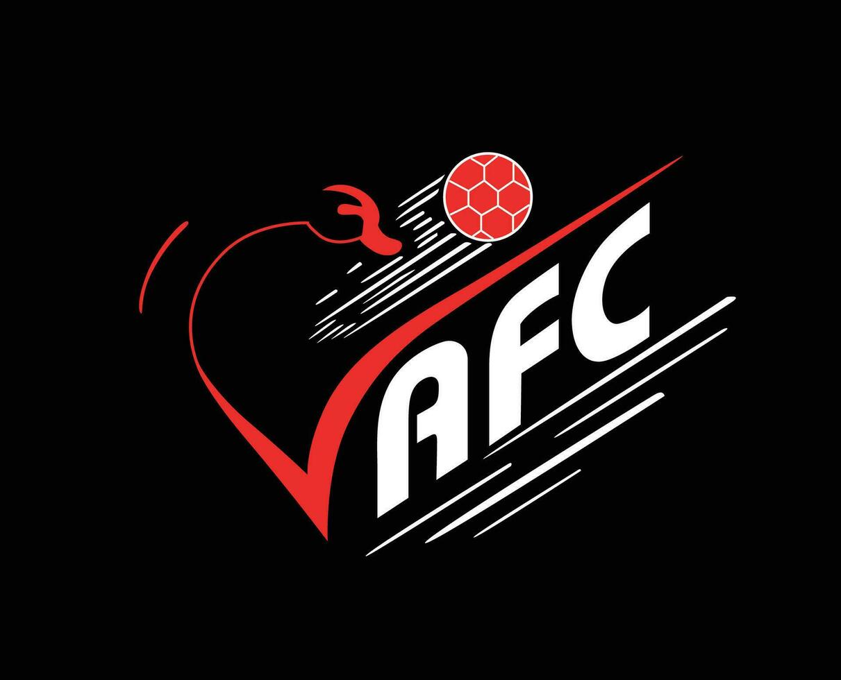 valenciennes fc symbole club logo ligue 1 Football français abstrait conception vecteur illustration avec noir Contexte