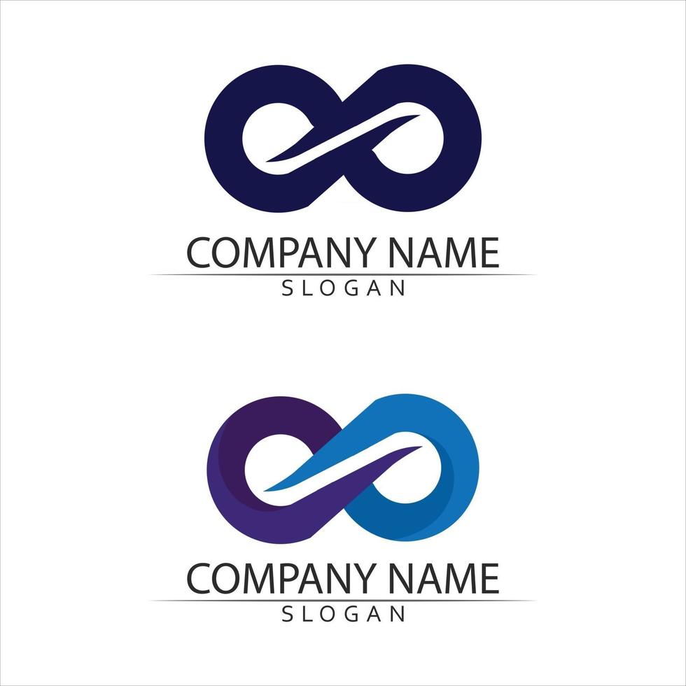 infini design vector design set logo pour l'icône de l'entreprise