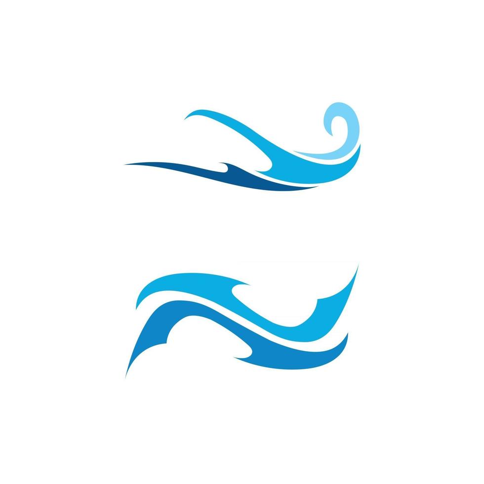 goutte d'eau logo modèle vector design icon set
