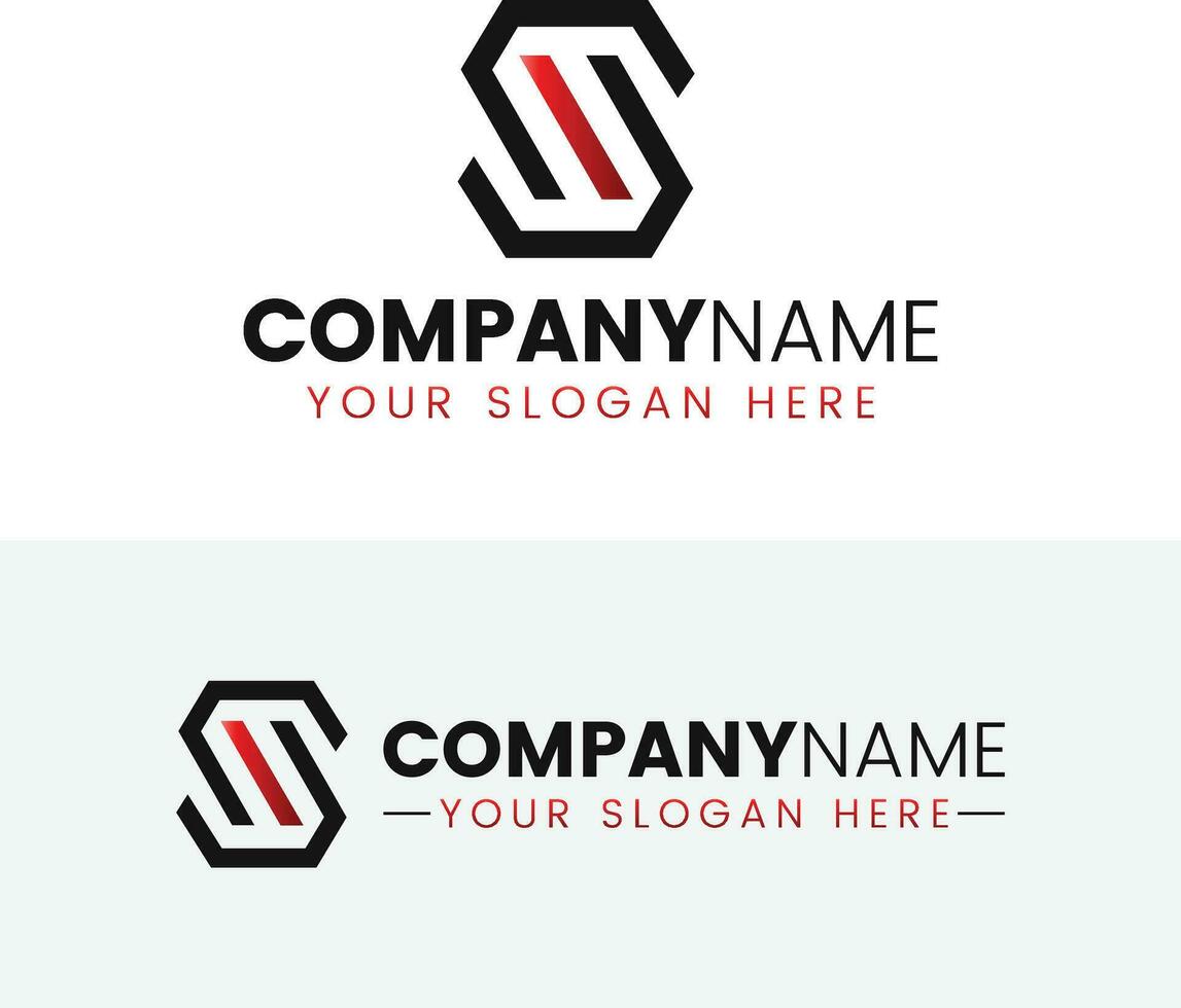 Créatif monogramme lettre s logo conception vecteur
