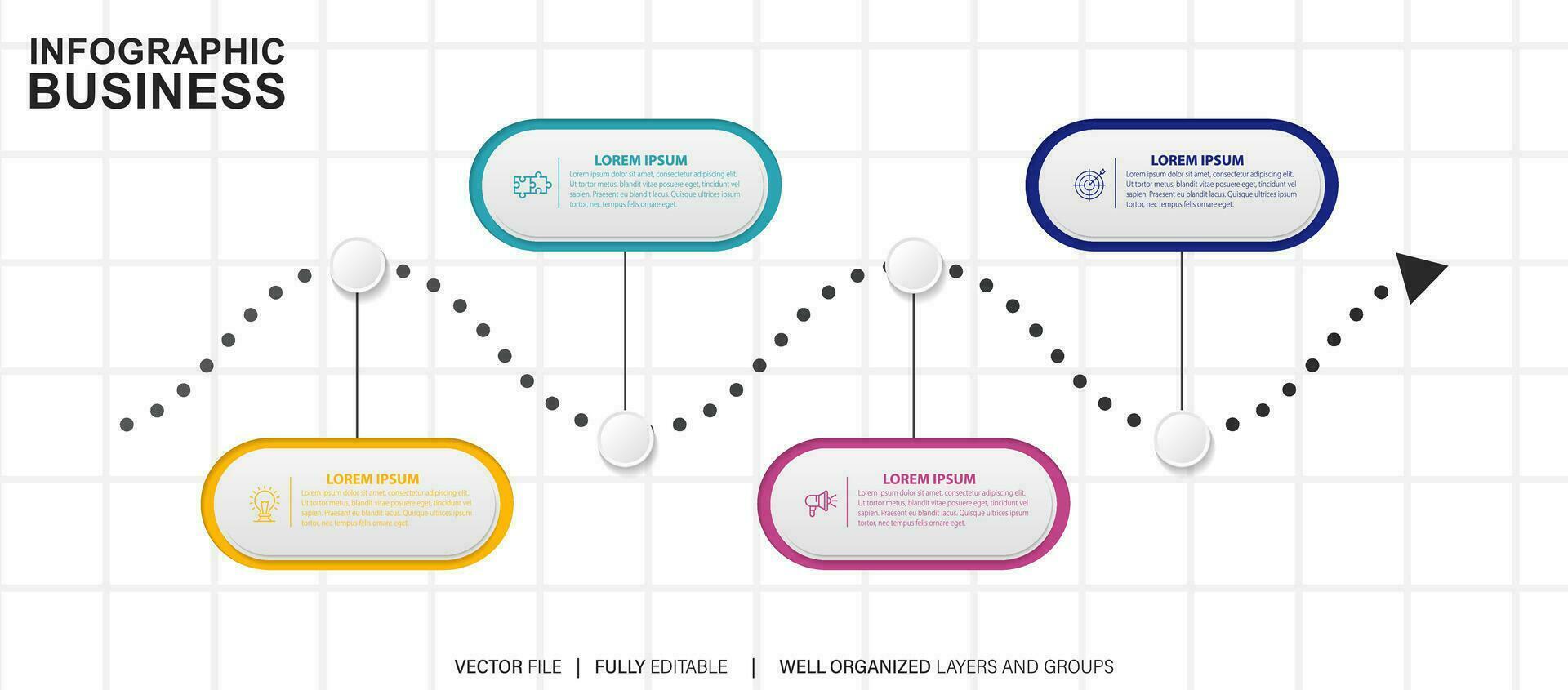 meilleur infographie modèles. présentation diapositives ensemble. cercle schémas, délais, lumière ampoule, puzzle cerveau diriger, brosse accident vasculaire cérébral bannières. médecine, éducation, écologie, affaires infographies. vecteur