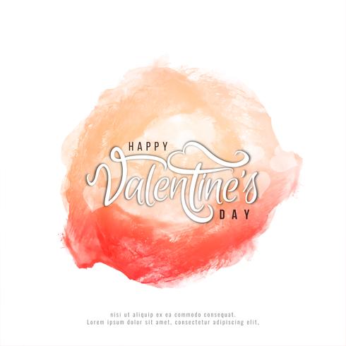 Abstrait Happy Valentine&#39;s Day vecteur