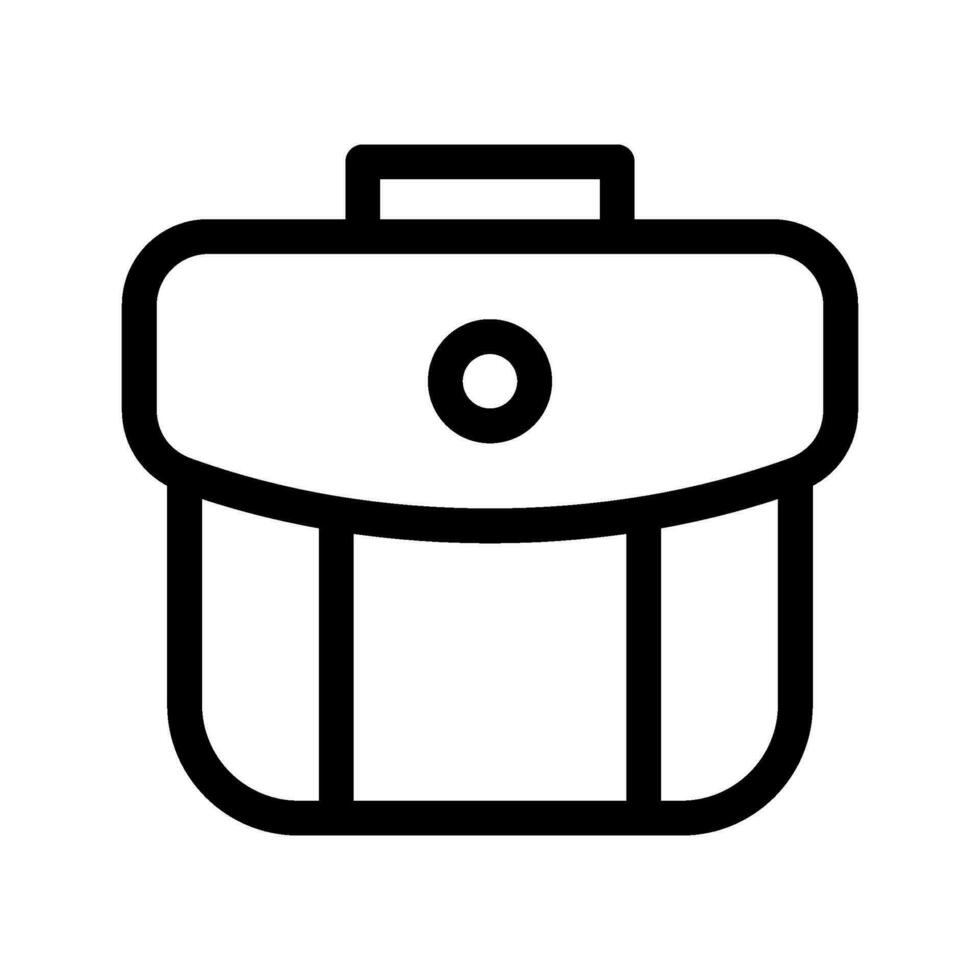 mallette icône vecteur symbole conception illustration