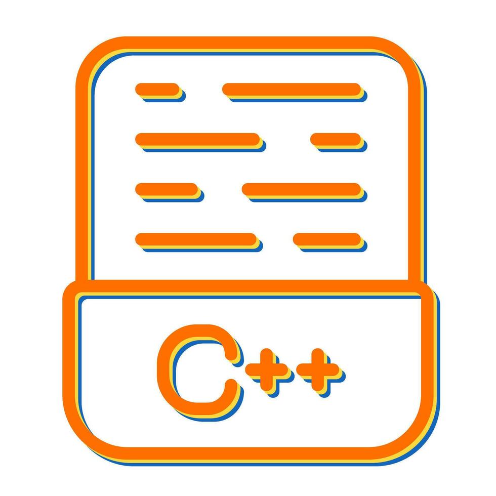 icône de vecteur de langage de programmation