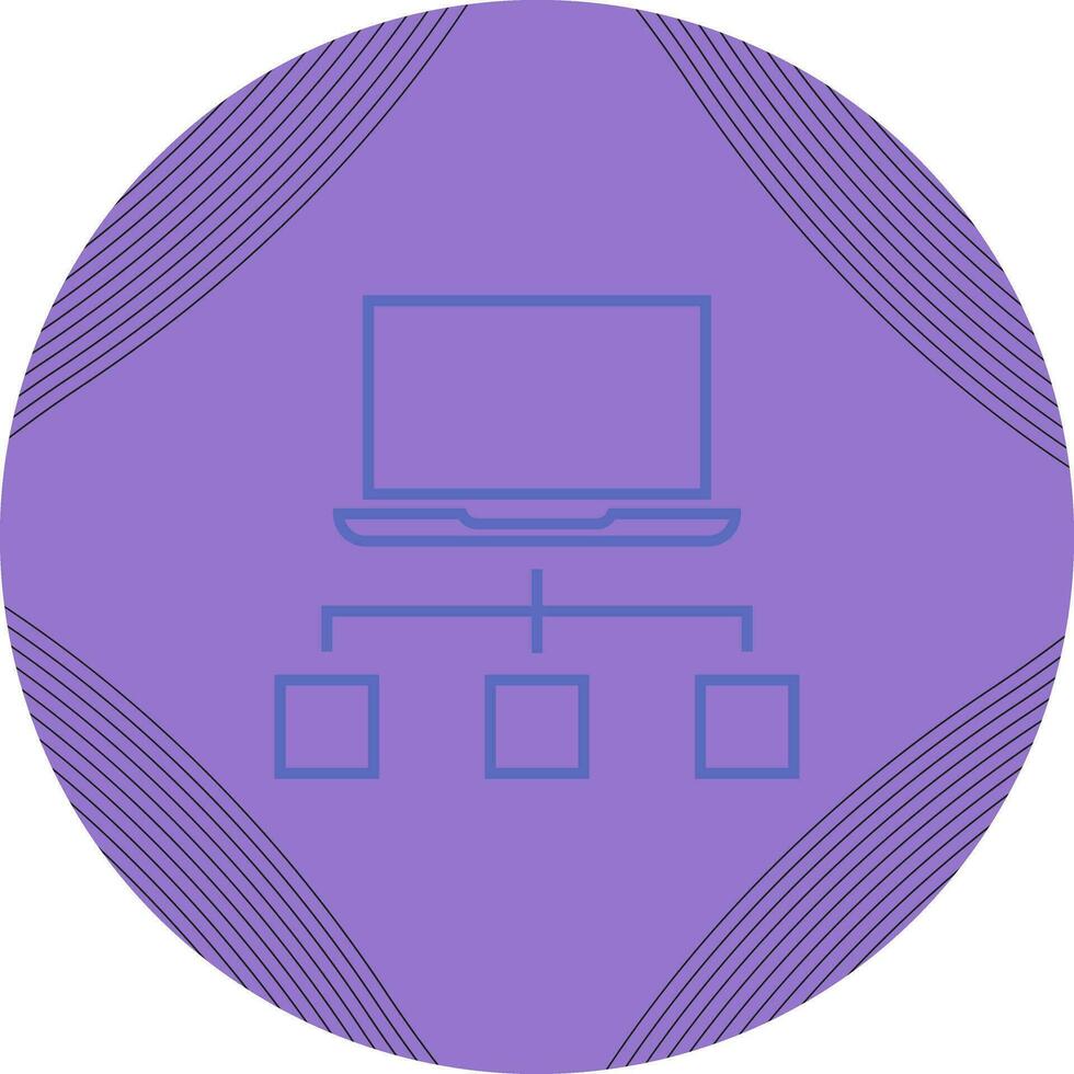 icône de vecteur de connexion système