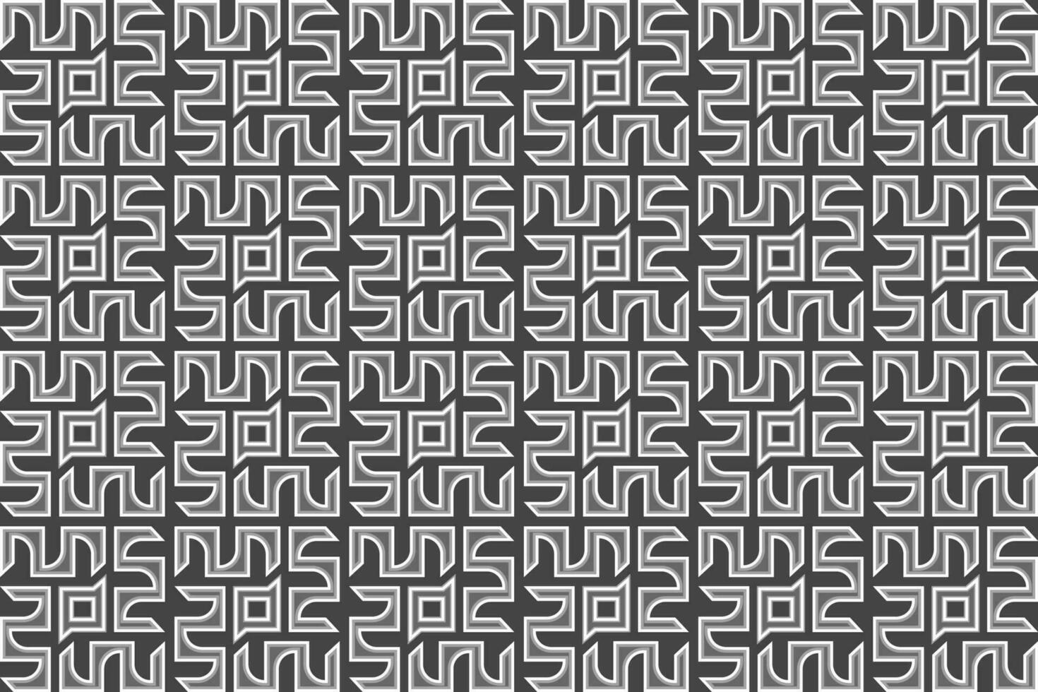 abstrait noir et blanc modèle. foncé texturé Contexte avec chaîne tricot. vecteur