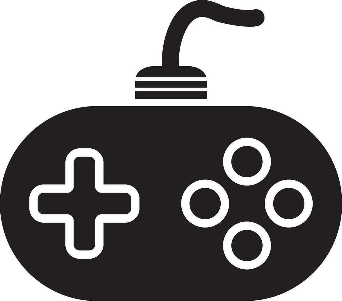 icône de la manette de jeu vecteur