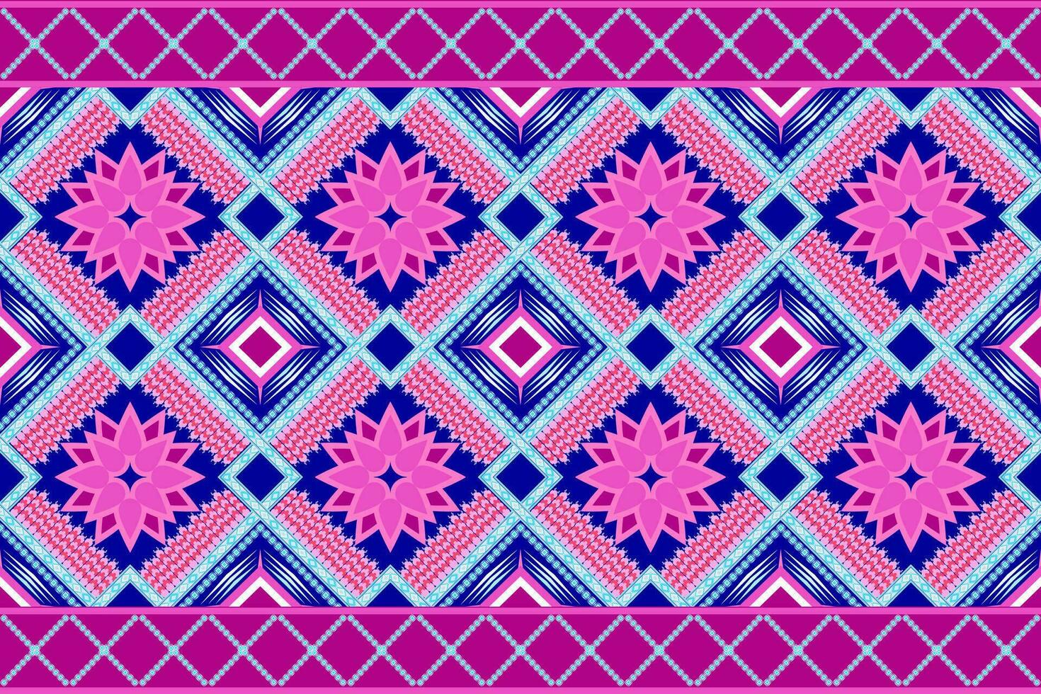 abstrait traditionnel ethnique populaire antique graphique en tissu ligne.fond textile vecteur illustration fleuri élégant ancien style.natif aztèque boho vecteur conception.