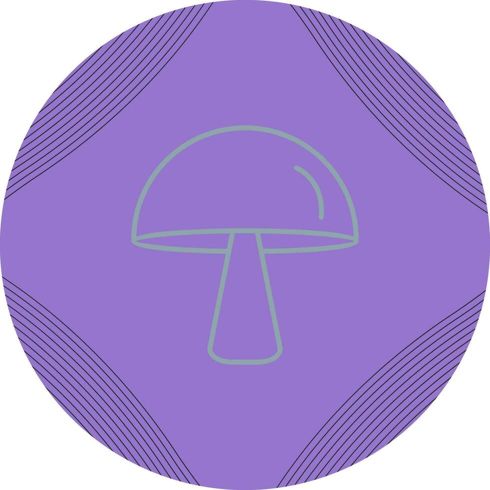 icône de vecteur de champignon unique