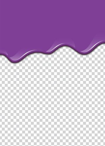 splash vector violet avec fond de transparence