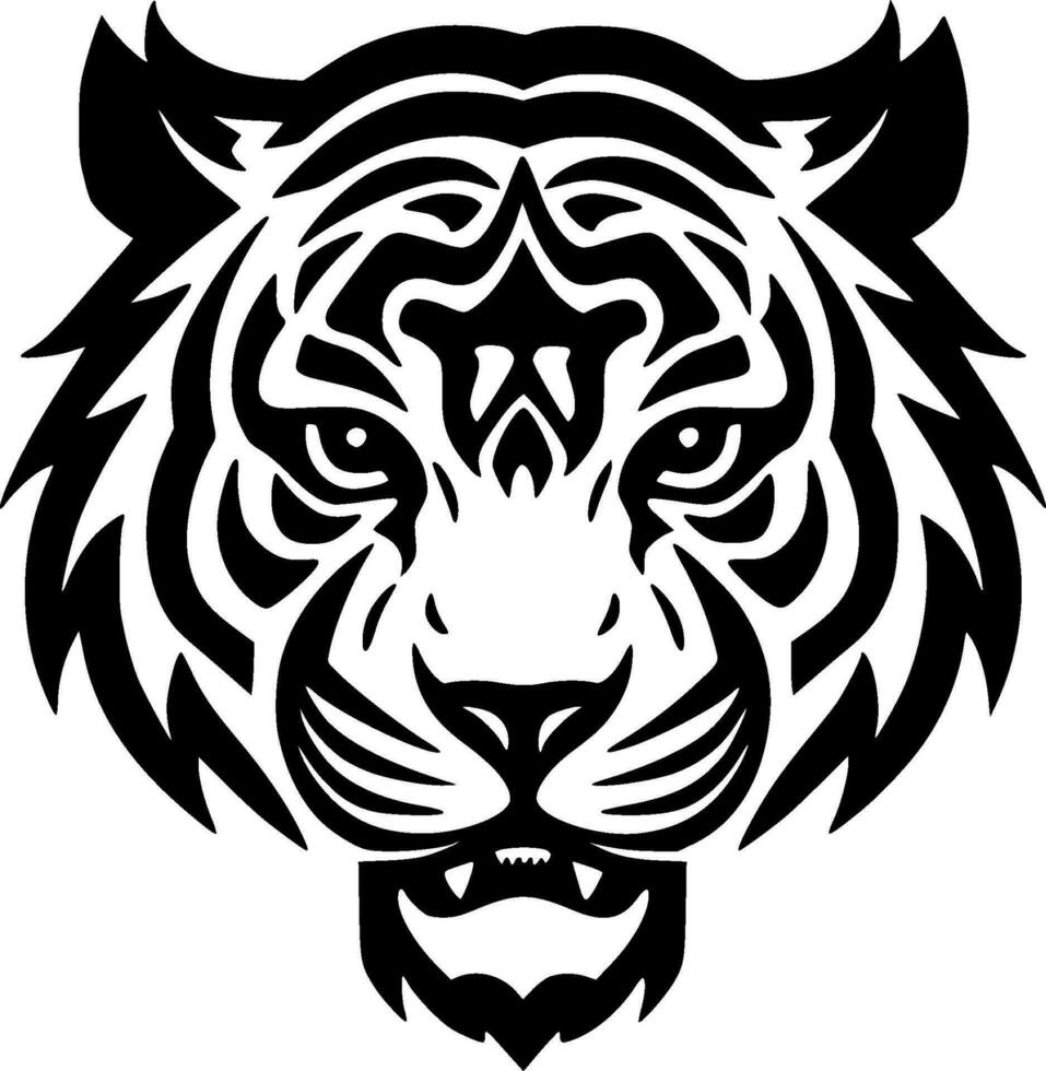 tigre - haute qualité vecteur logo - vecteur illustration idéal pour T-shirt graphique