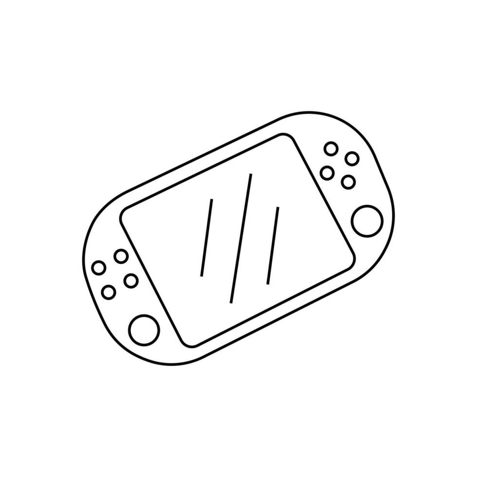 vecteur illustration de manette, manette de jeu pour vidéo Jeux.