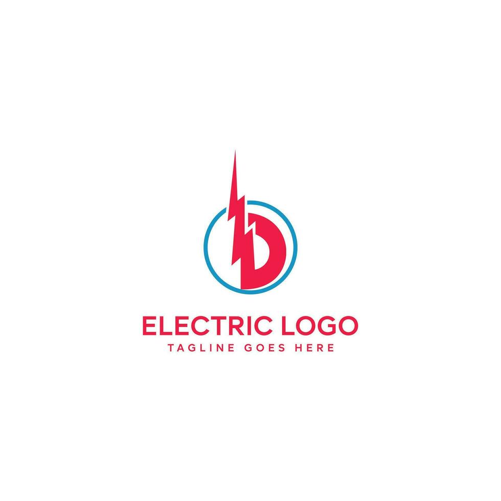 électrique logo, icône, symbole, conception modèle vecteur