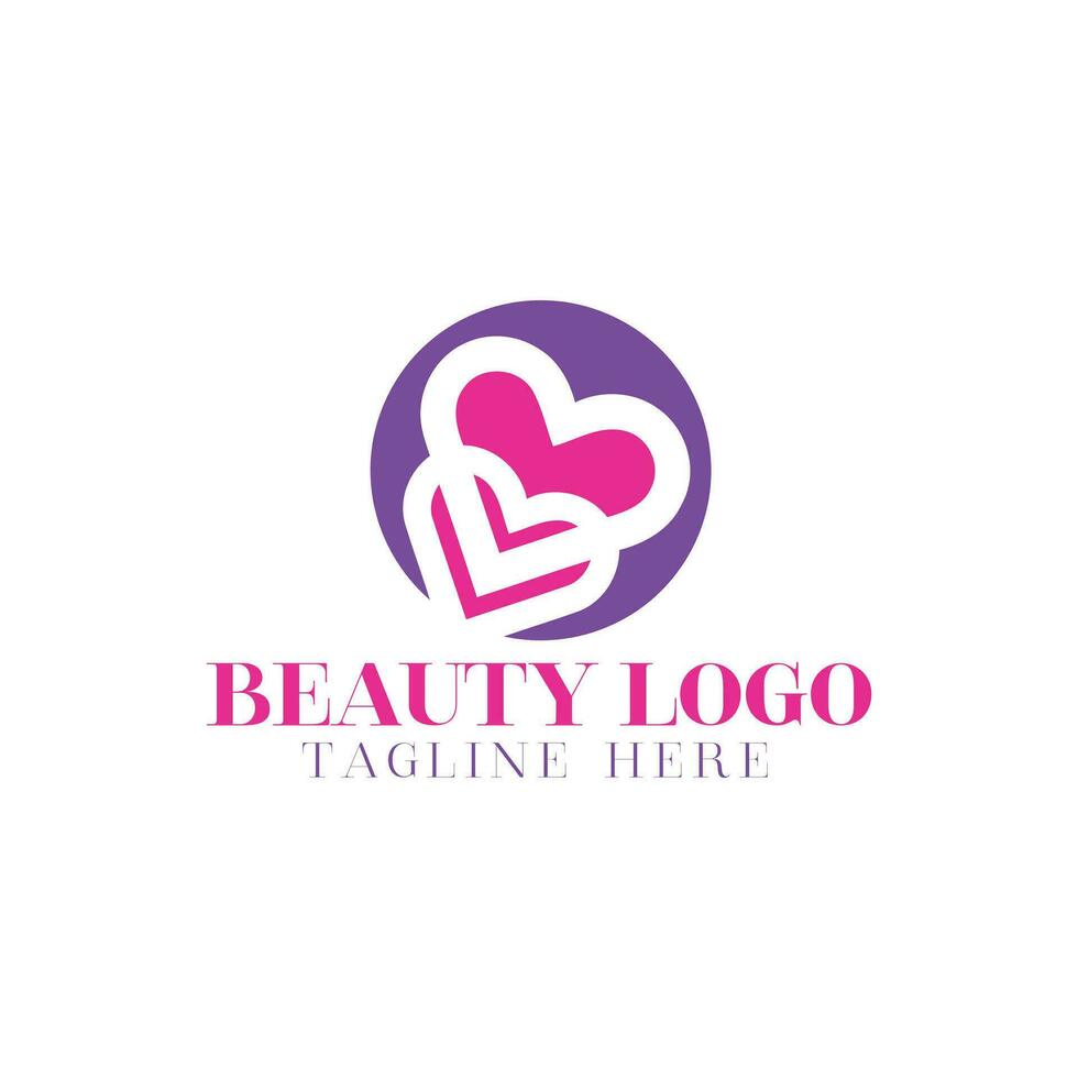 luxe logo conception concept, fleur lotus logo, beauté ou spa vecteur