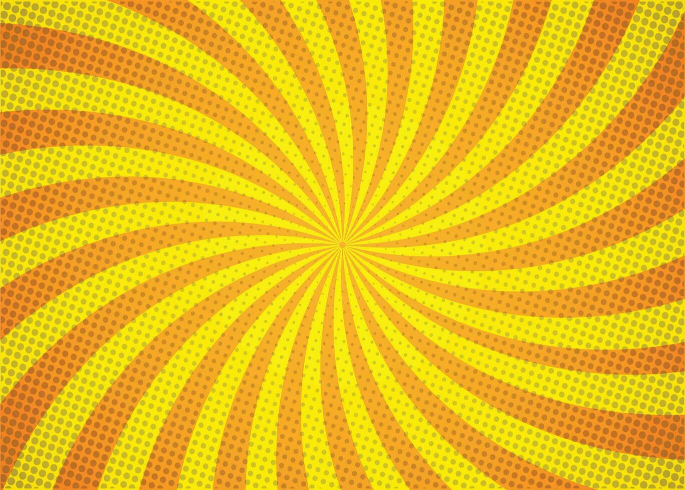 explosion vecteur illustration. rétro pop art Contexte avec points. bande dessinée livre bats toi timbre pour carte super-héros action Cadre Contexte. lumière des rayons.