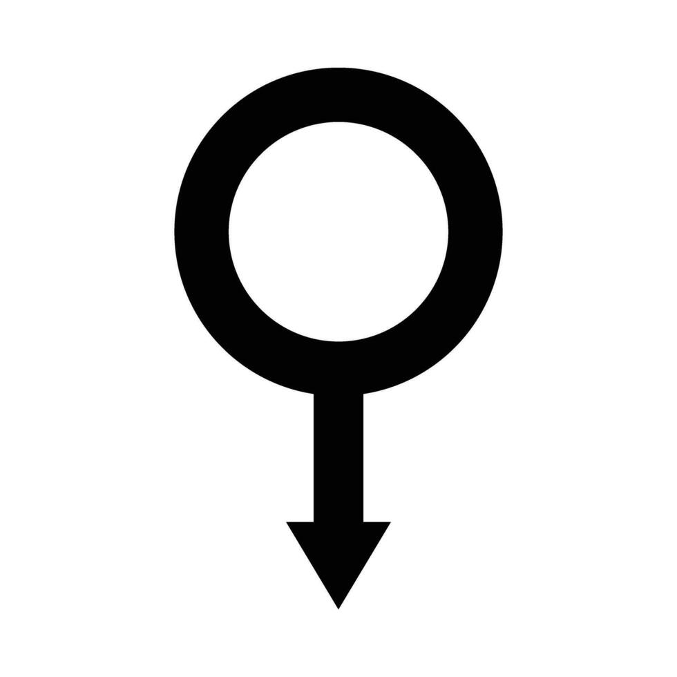 femelle vecteur glyphe icône pour personnel et commercial utiliser.